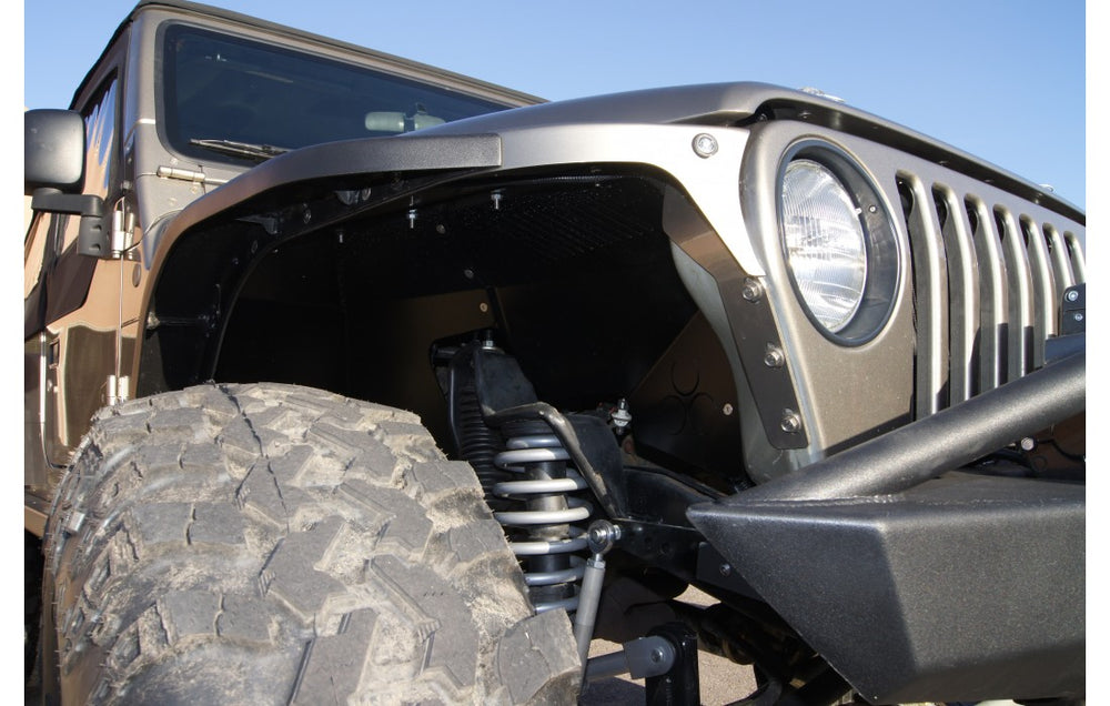 
                  
                    Jeep TJ/TJ Unlimited Crawler Hi-Line Front Fender Flare 4.5 Inch 97-06 Wrangler TJ No Skeletos Nemesis Industries
                  
                