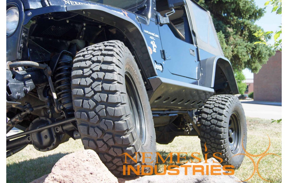 Jeep TJ/TJ Unlimited Fender Crawler Replacement And Overlay Flare Bare 6.5 Inch Nemesis Industries