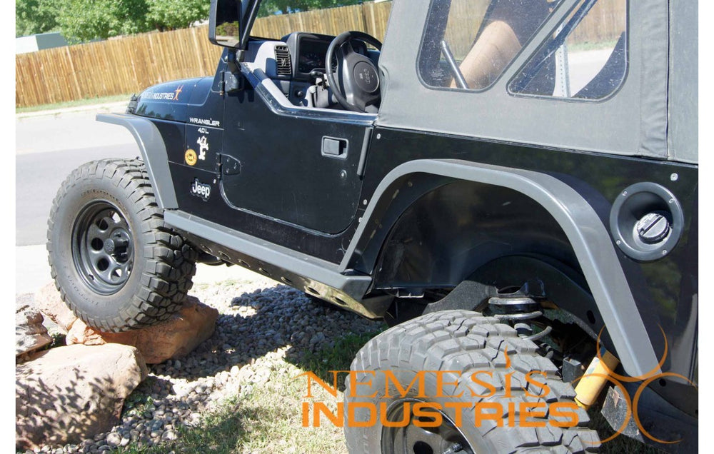 
                  
                    Jeep TJ/TJ Unlimited Crawler Rear Fender Flare 97-06 Wrangler TJ Bare 4.5 Inch Nemesis Industries
                  
                