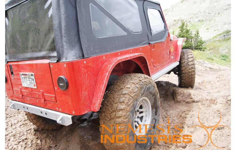 
                  
                    Jeep TJ/TJ Unlimited Crawler Rear Fender Flare 97-06 Wrangler TJ Bare 4.5 Inch Nemesis Industries
                  
                