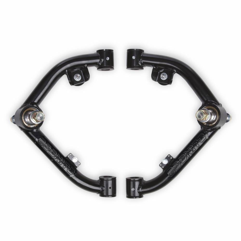 Cognito Uniball Tubular Upper Control Arm Kit Without Dual Shock Mounts For 01-10 Silverado/Sierra 1500HD-3500HD 01-13 GM 2500 Suvs 03-09 Hummer H2