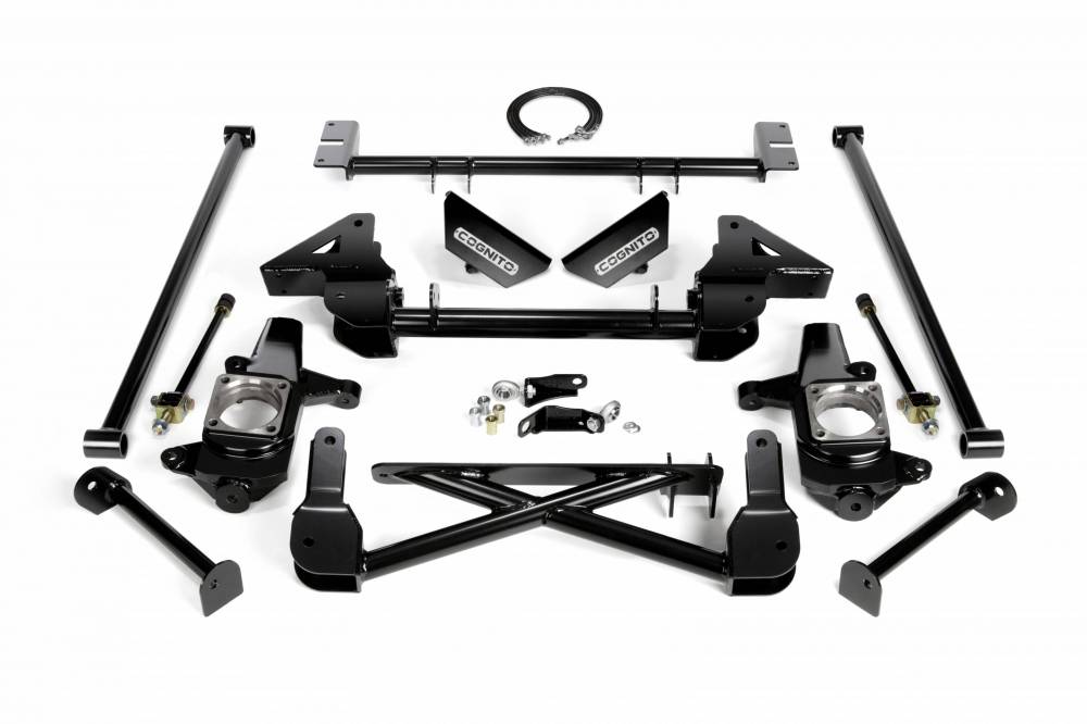 Cognito 7-9 Inch Front Suspension Lift Kit For 01-10 Silverado/Sierra 1500HD-3500HD 2WD 01-13 2500 2WD Suvs Non-Stabilitrak