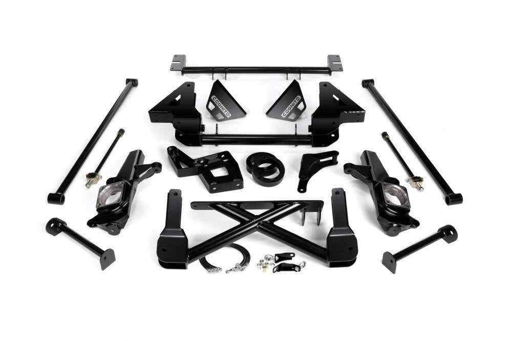 
                  
                    Cognito 10-12 Inch Front Suspension Lift Kit For 01-07 Silverado/Sierra 1500HD-3500HD 2WD 01-13 2500 Thread OE Brake Lines
                  
                