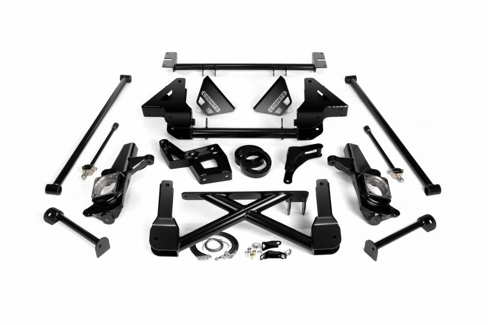 
                  
                    Cognito 10-12 Inch Front Suspension Lift Kit For 07-10 Silverado/Sierra 2500HD/3500HD 4WD 07-13 2500 4WD Suvs Metric Thread OE Brake Lines
                  
                