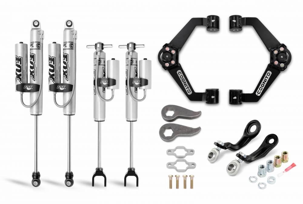 Cognito 3-Inch Premier Leveling Kit with Fox PSRR 2.0 for GM