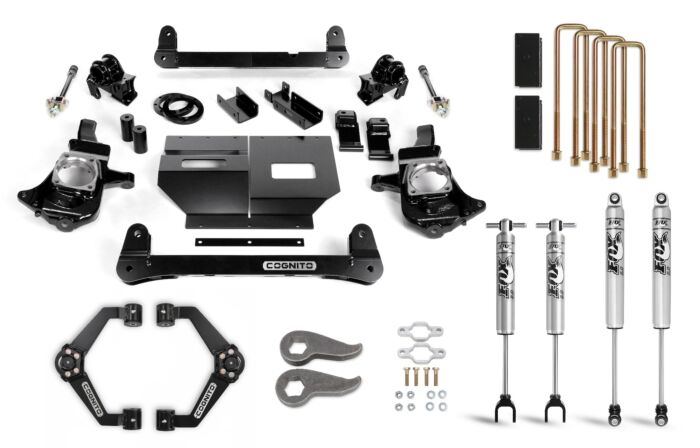 Cognito 6-Inch Standard Lift Kit with Fox PS 2.0 IFP for 11-19 Silverado/Sierra 2500/3500 2WD/4WD