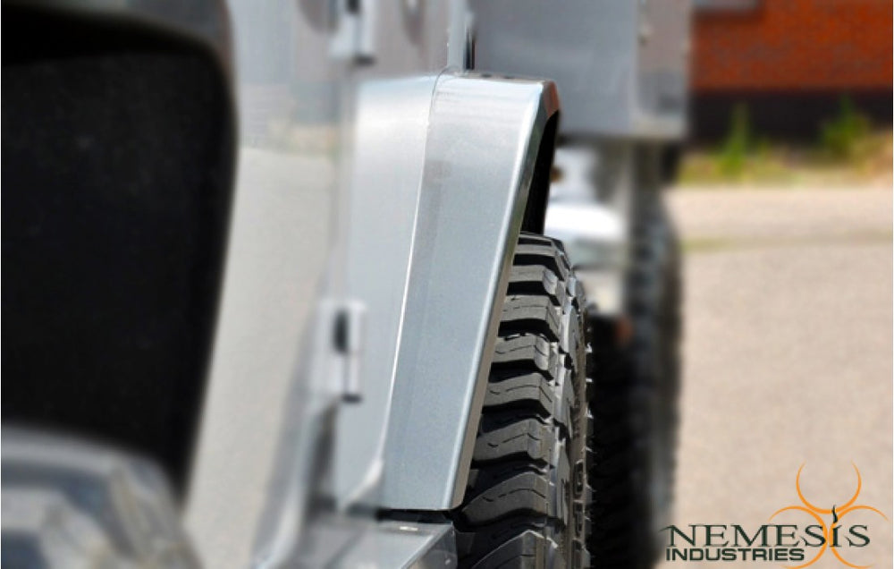 
                  
                    Jeep JK 2/4 Door Notorious Rear Fender Flare W/Skeletos 07-18 Wrangler JK Nemesis Industries
                  
                