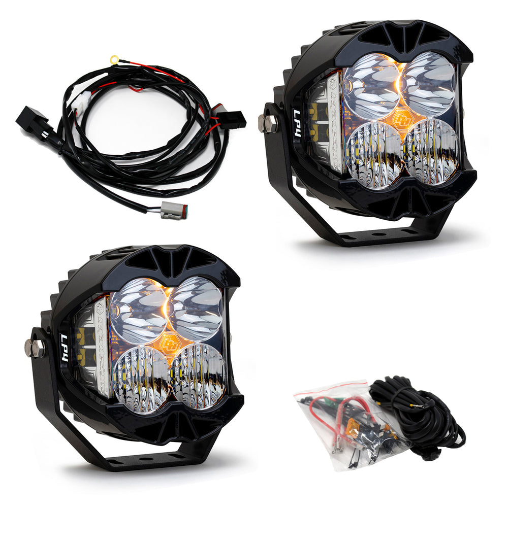 LP4 Pro LED Clear Lens Pair Baja Designs