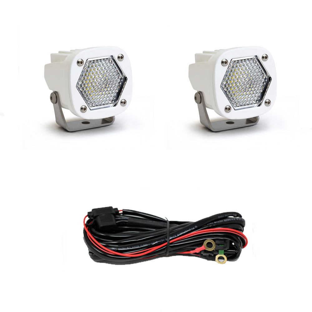 LED Light Pods S1 White Pair Baja Designs