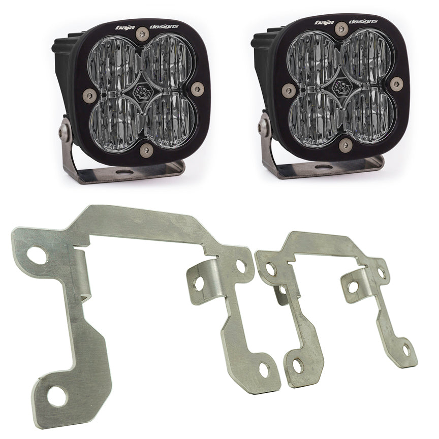 Ranger Fog Light Squadron 19-Pres Fog Pocket Kit Baja Designs