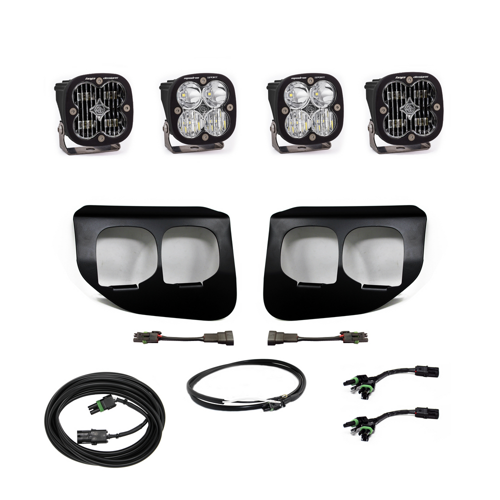 Ford Super Duty (20-On) Fog Lights Dual FPK SAE/Sport DC Baja Designs