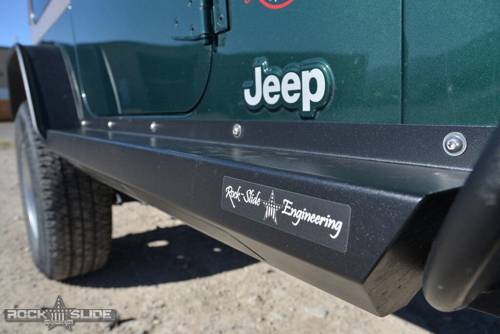 
                  
                    Step Slider Kit for 97-06 Jeep Wrangler TJ Rock Slide Engineering
                  
                