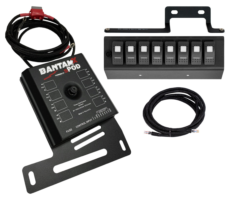 
                  
                    BantamX LED Switch panel for 09-18 Jeep JK sPOD
                  
                