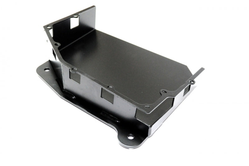 Jeep JK 3.8L Transmission Skid Plate 07-11 Wrangler JK Auto Black Powdercoat EVO Manufacturing