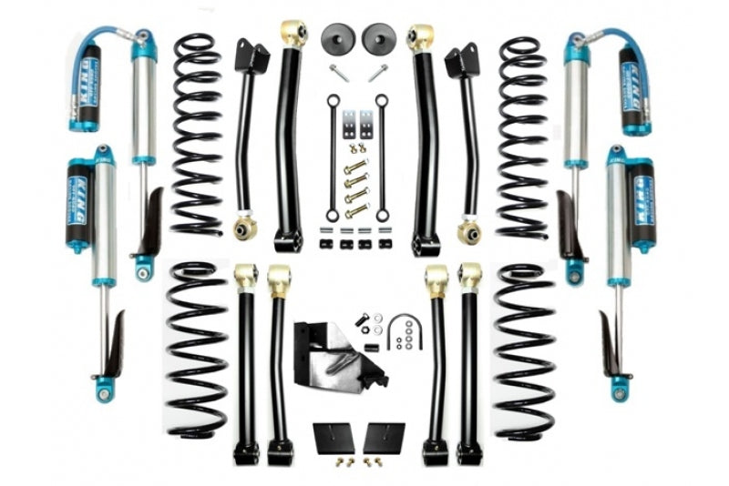 Jeep JL 4.5 Inch Lift Kit 18-Pres Wrangler JL Enforcer Lift with EVO SPEC King 2.5 Shocks EVO Mfg