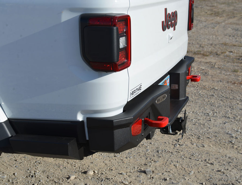 
                  
                    Gladiator Full Rear Bumper For 20-Pres Jeep Gladiator No Tire Carrier Rigid Series Rock Slide Engineering
                  
                